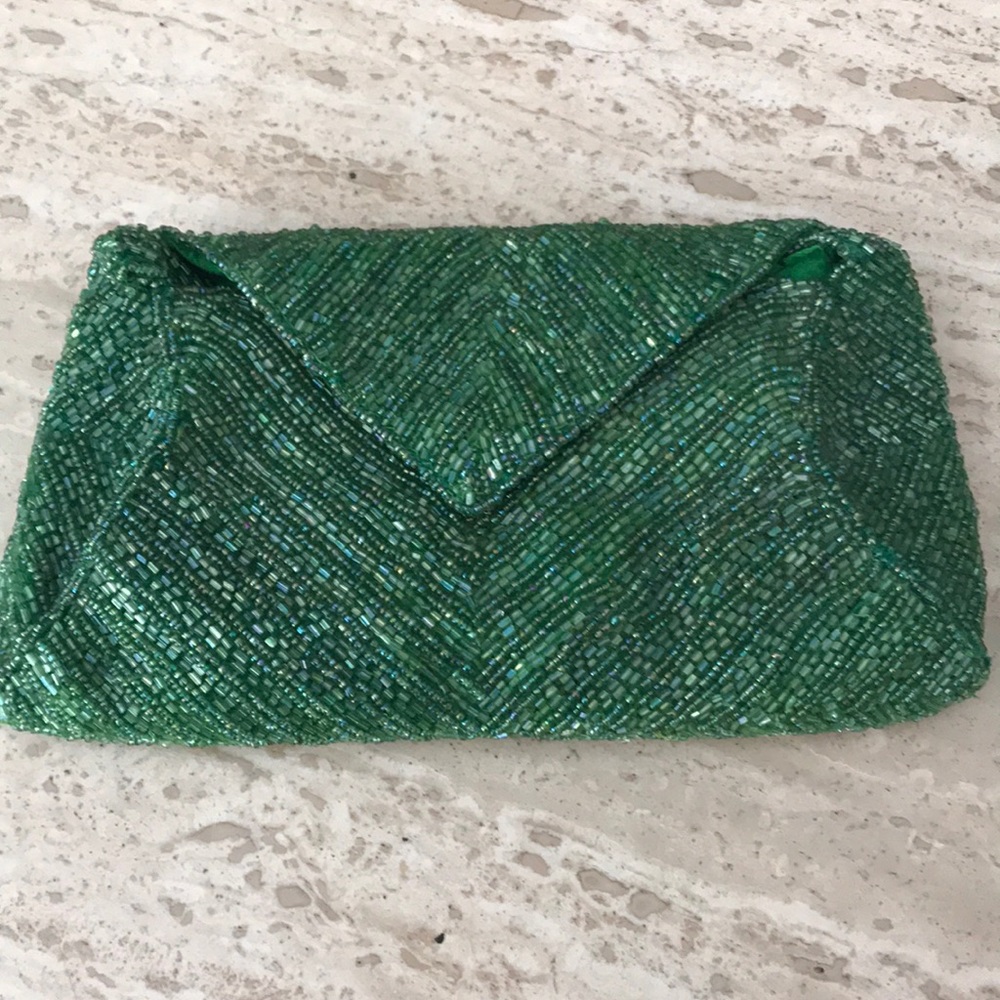 Beautiful green clutch